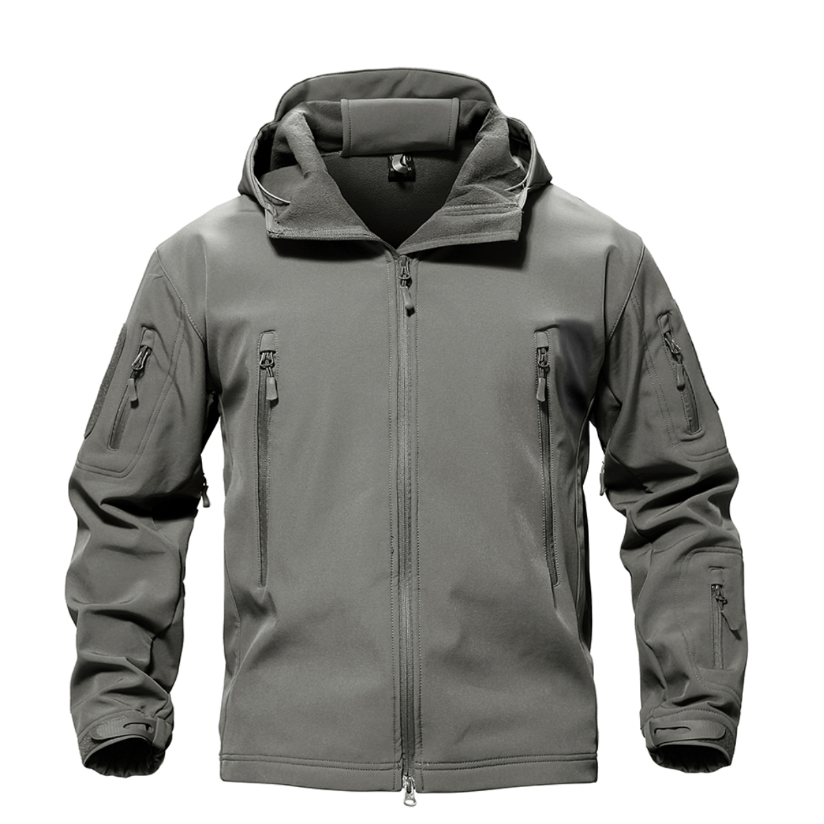 Windbreaker Jacket - Men's Waterproof Tactical Outdoor-Windbreakers-Chaps London-Grey-XS-Chaps London