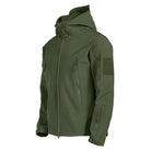 Windbreaker - Men's Softshell Outdoor Jacket-Windbreakers-Chaps London-Green-S-Chaps London
