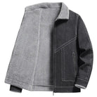 Winter Denim Jacket - Warm - Zip-Up - Fleece Lined Jacket - Men's Jacket-Jackets-Chaps London-Chaps London