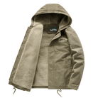 Winter Jacket | Hooded | Fleece Lined | Snow Jacket | Men's Winter Coat-Men’s Winter Jacket-Chaps London-Khaki-S-Chaps London