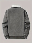 Winter Jacket | Zip-Up | Corduroy | Fleece Lined Jacket | Men's Jacket-Jackets-Chaps London-Chaps London