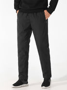 Winter Pants - Drawstring - Outdoor - Windproof Pants - Men's Pants-Chaps London-Black-M-Chaps London
