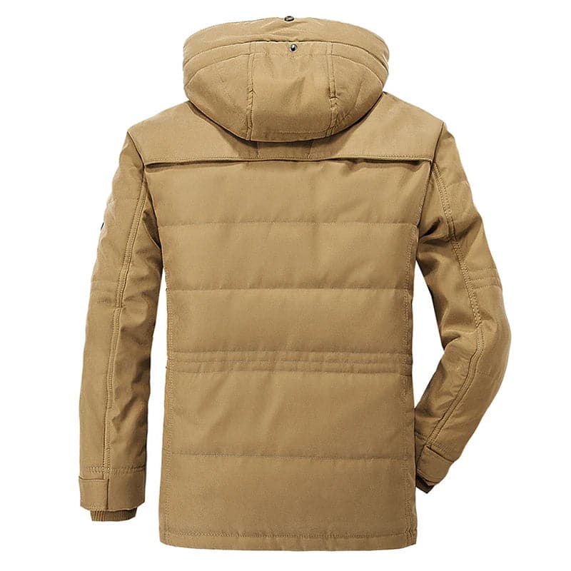 Winter Parka | Hooded | Fleece Lined | Snow Jacket | Male Winter Jackets-Winter Parka Jacket-Chaps London-Chaps London