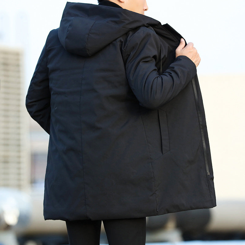 Winter Parka - Men's Hooded and Lined Waterproof Winter Jacket-Parkas-Chaps London-Chaps London