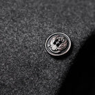 Wool Trench Coat - Single Breasted - Mid Length - Trench Coat - Men's Jackets -Fashion Men Others All-year-Chaps London-Chaps London