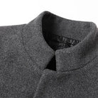 Wool Trench Coat - Single Breasted - Mid Length - Trench Coat - Men's Jackets -Fashion Men Others All-year-Chaps London-Chaps London