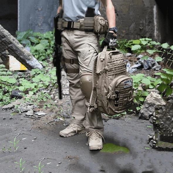 Work Pants - Men's Waterproof Straight Leg Tactical Cargo Pants-Chaps London-Chaps London