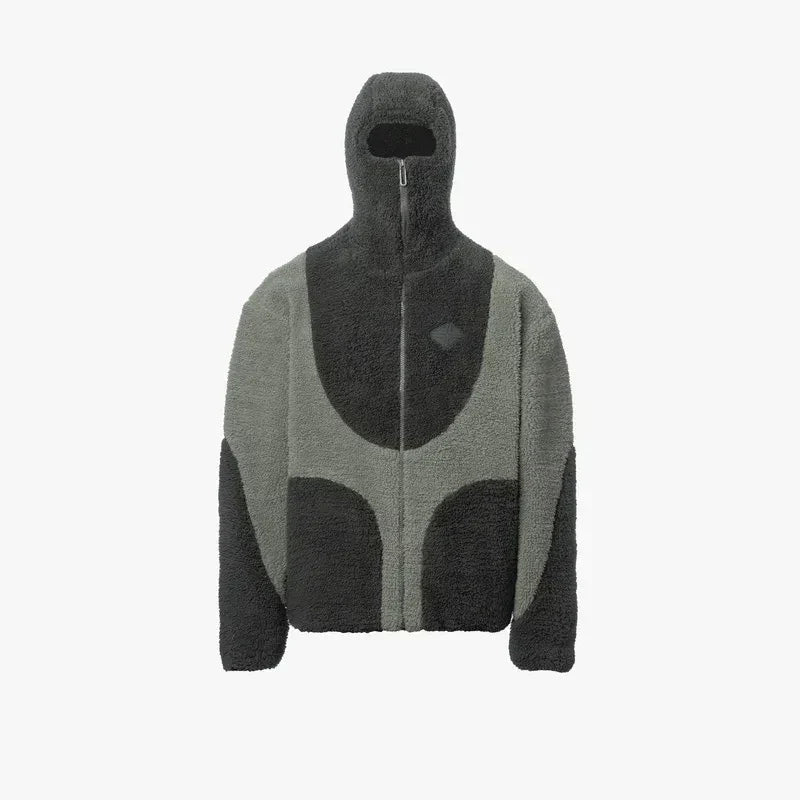 Zip Up Hoodie - Men's Warm Fleece-Hoodies & Sweatshirts-Chaps London-Gray-XS-Chaps London