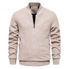 Zip Up Sweatshirt - Casual Men's Sweatshirt with Pockets-Sweatshirts-Chaps London-Apricot-S-Chaps London