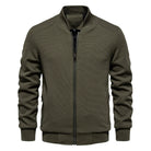 Zip Up Sweatshirt - Casual Men's Sweatshirt with Pockets-Sweatshirts-Chaps London-Green-S-Chaps London