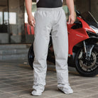 Men's Rain Over Trousers | Built-In Shoe Covers | Packable