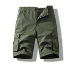 Men's Knee Length Shorts | Cargo | Cotton | Multi-Pocket
