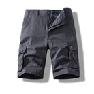 Men's Knee Length Shorts | Cargo | Cotton | Multi-Pocket