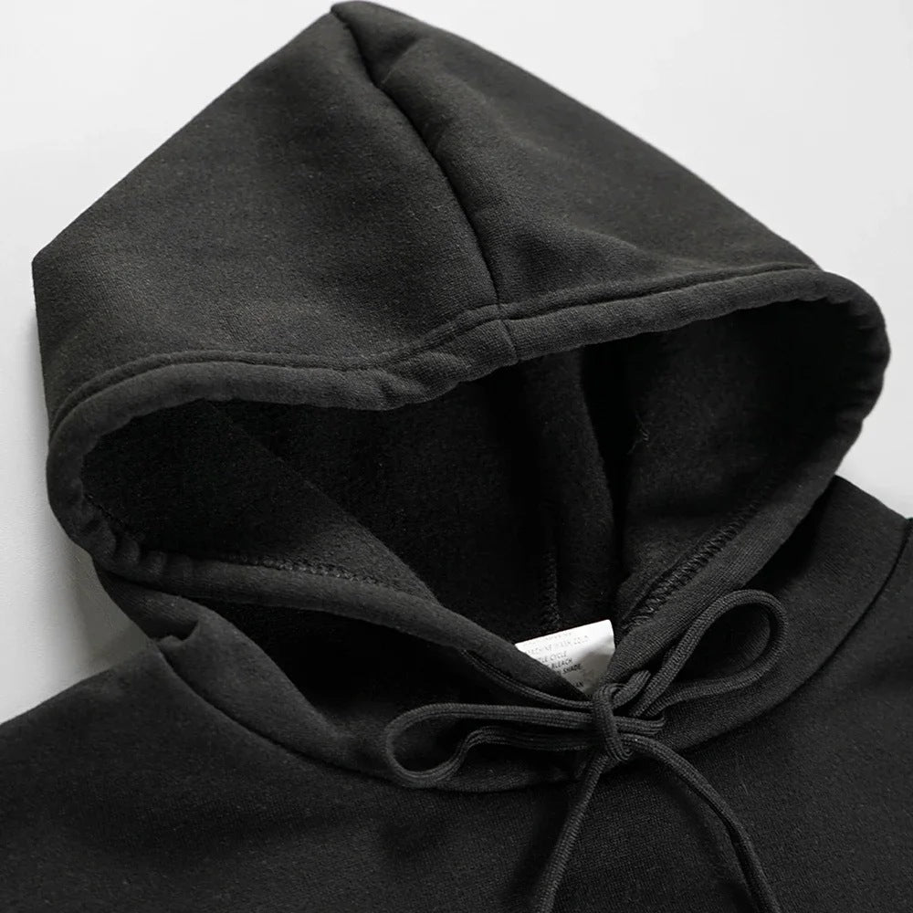 Men's Plain Hoodie | Soft Fleece | Kangaroo Pocket