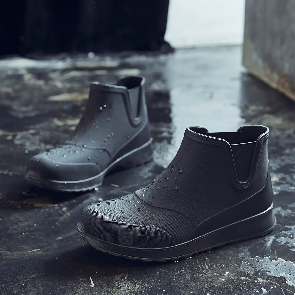 Men's Chelsea Rain Boots | Ankle Height | 2 Colours