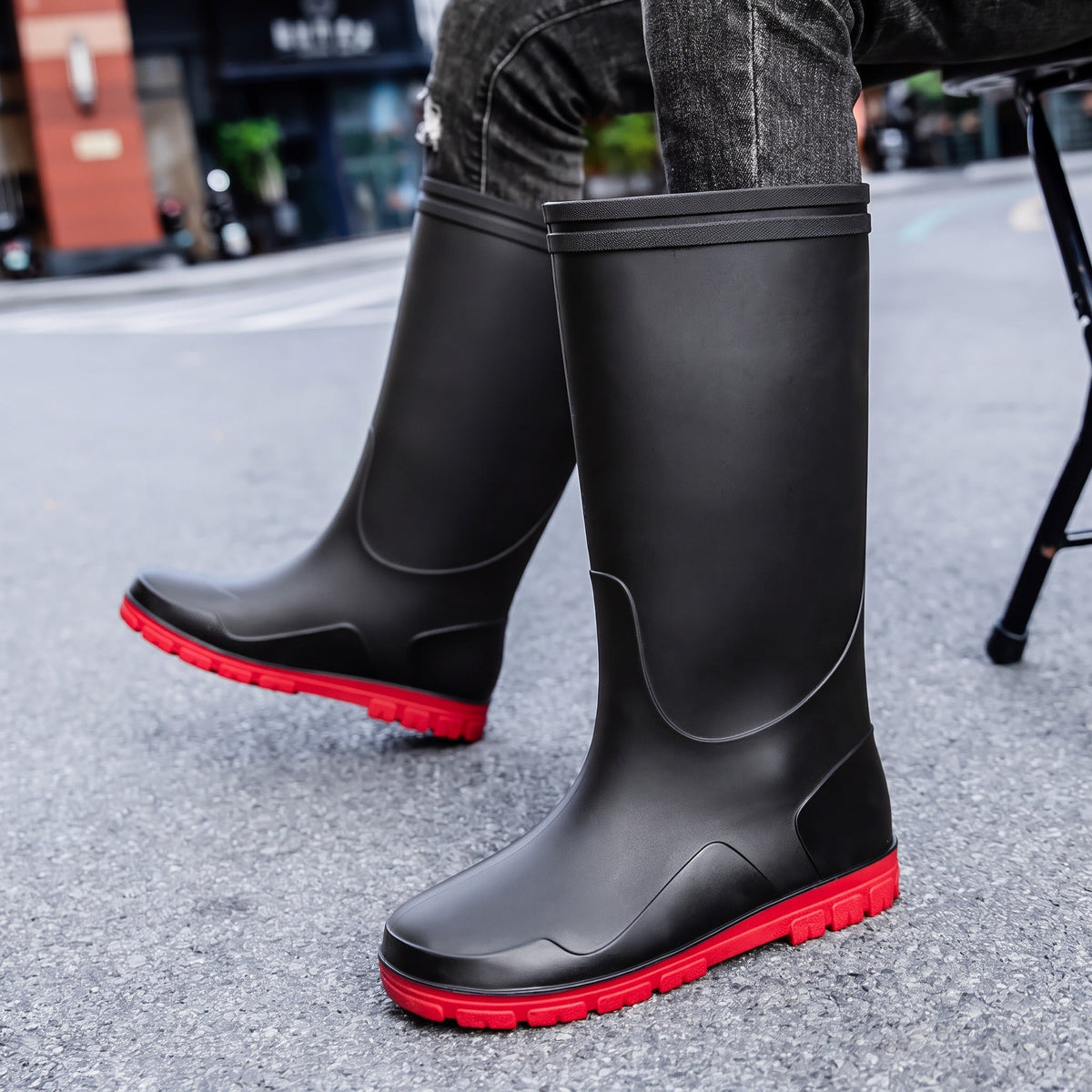 Men's Knee-High Wellies | Lug Sole | 4 Styles