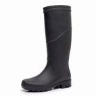 Men's Rubber Wellies | Mid-Calf or Knee-High | Black