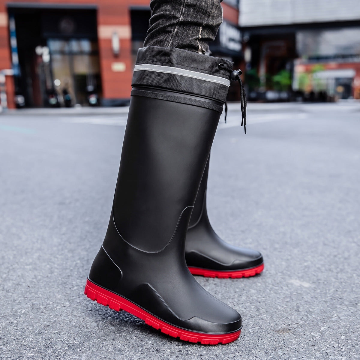 Men's Knee-High Wellies | Lug Sole | 4 Styles