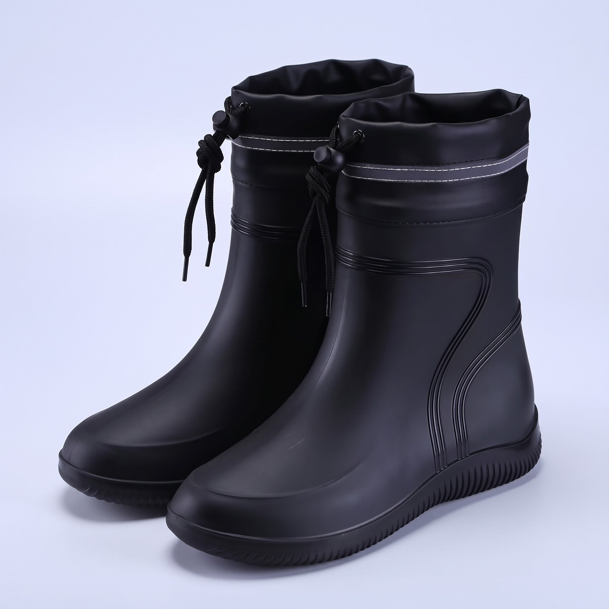 Men's Short Wellies | Cuff or Plush Lining | 9 Styles