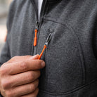 Men's Zip Hoodie with Chest and Sleeve Pockets | 9 Colours