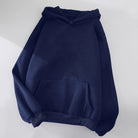 Men's Plain Hoodie | Soft Fleece | Kangaroo Pocket