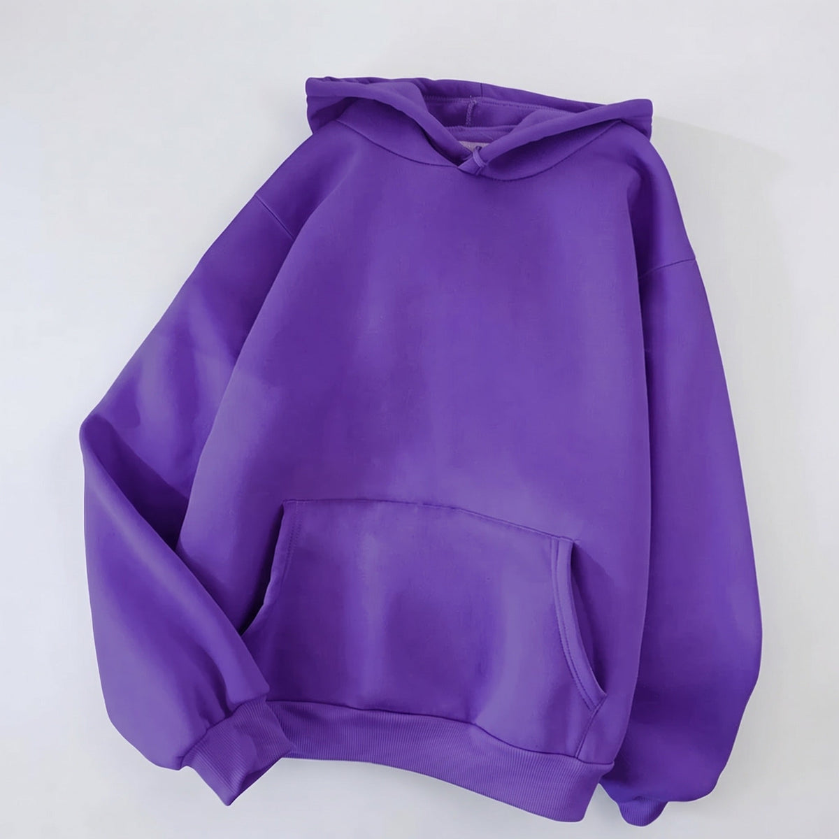 Men's Plain Hoodie | Soft Fleece | Kangaroo Pocket