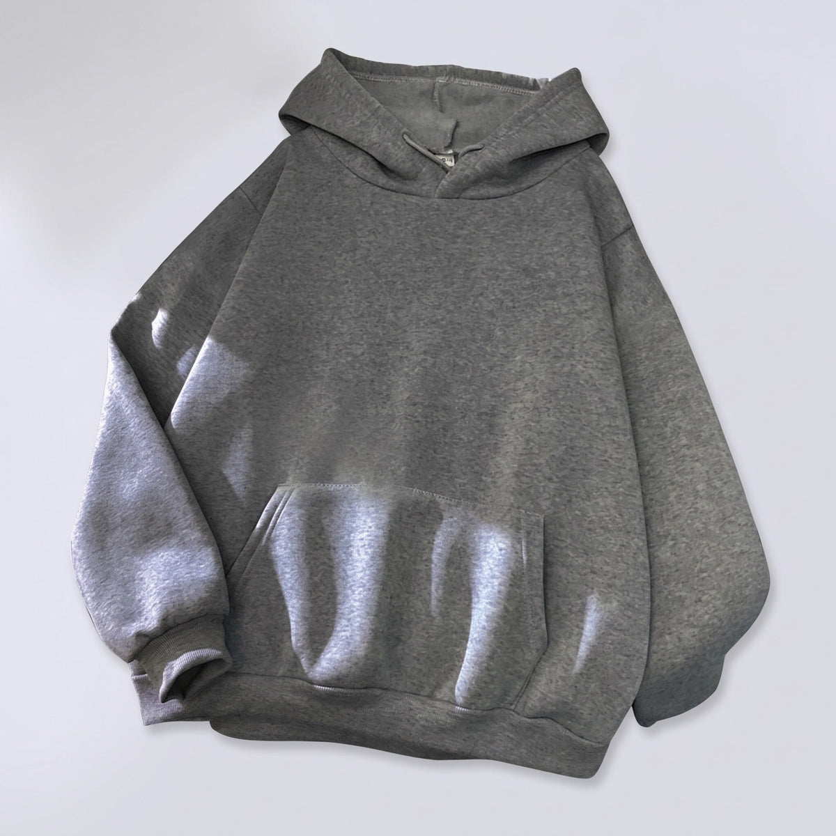 Men's Plain Hoodie | Soft Fleece | Kangaroo Pocket