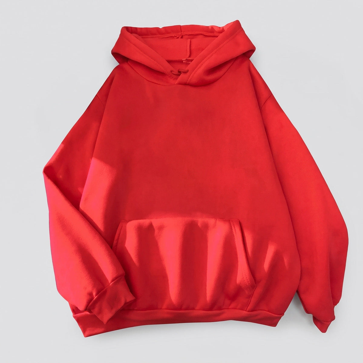 Men's Plain Hoodie | Soft Fleece | Kangaroo Pocket