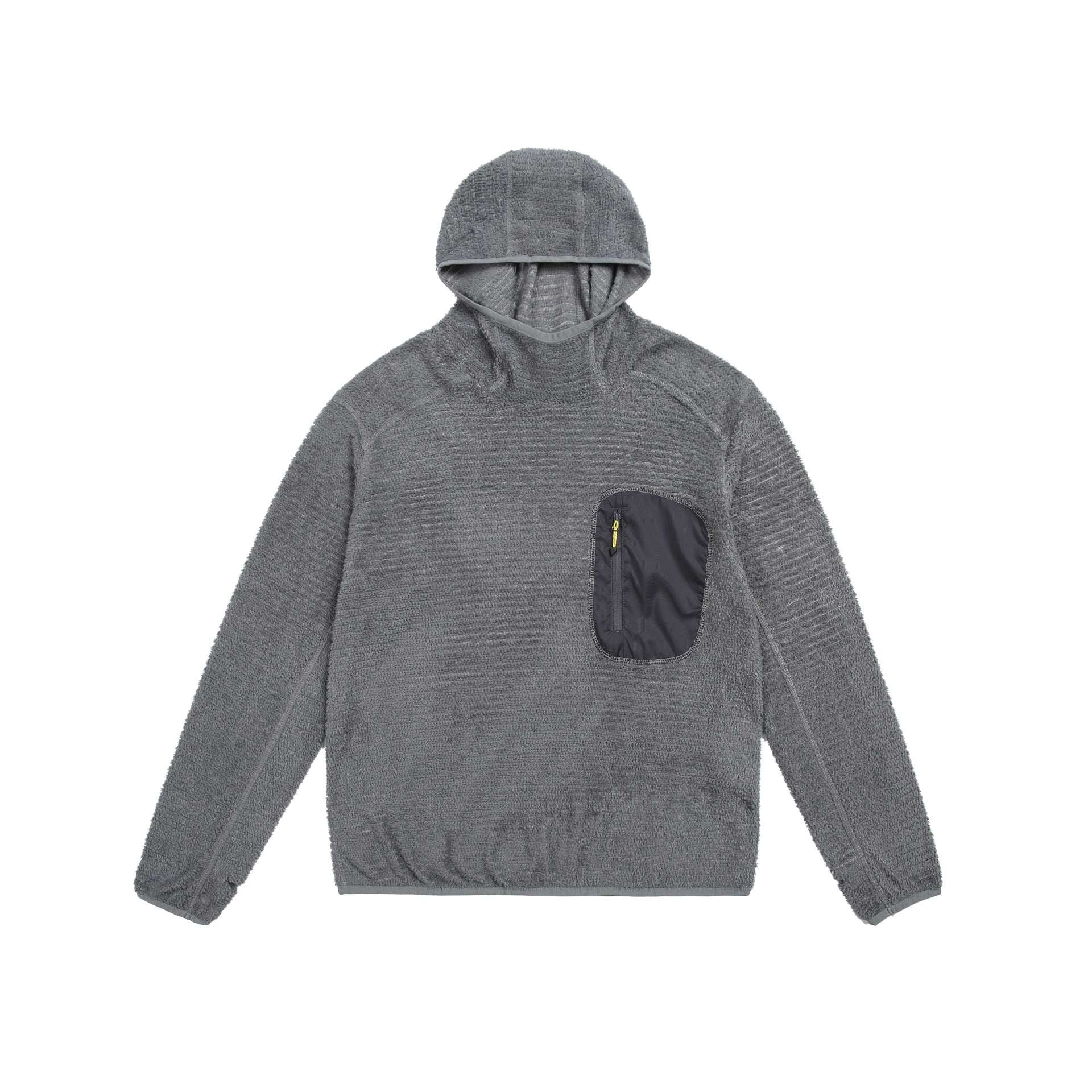 Men's Fleece Hoodie with Zip Chest Pocket | 3 Colours