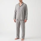 Men's Double Gauze Pyjamas | Camp Collar | 4 Colours