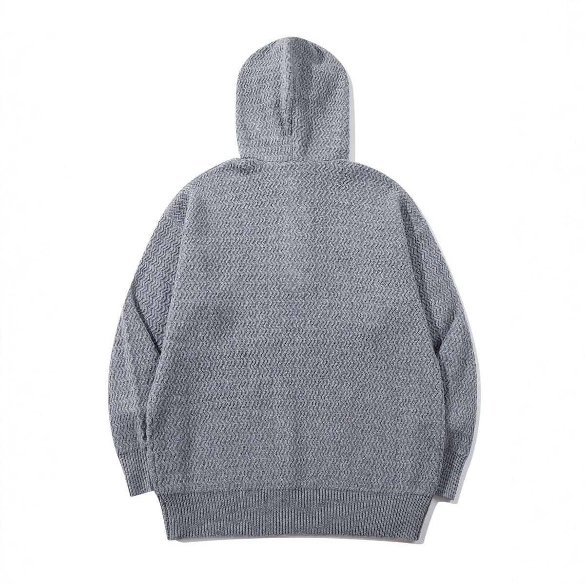 Men's Knitted Henley Hoodie | Textured Knit | 3 Colours