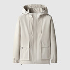 Men's Hooded Windbreaker | Water Repellent | Windproof | Storm Flap