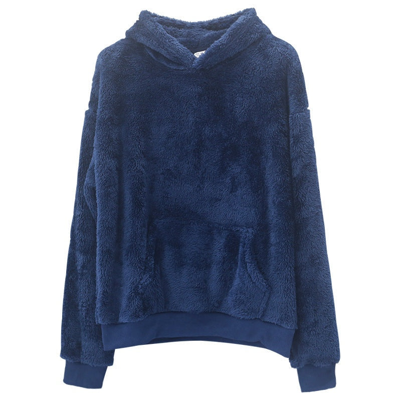 Men's Teddy Fleece Hoodie | Oversized | Kangaroo Pocket | 6 Colours