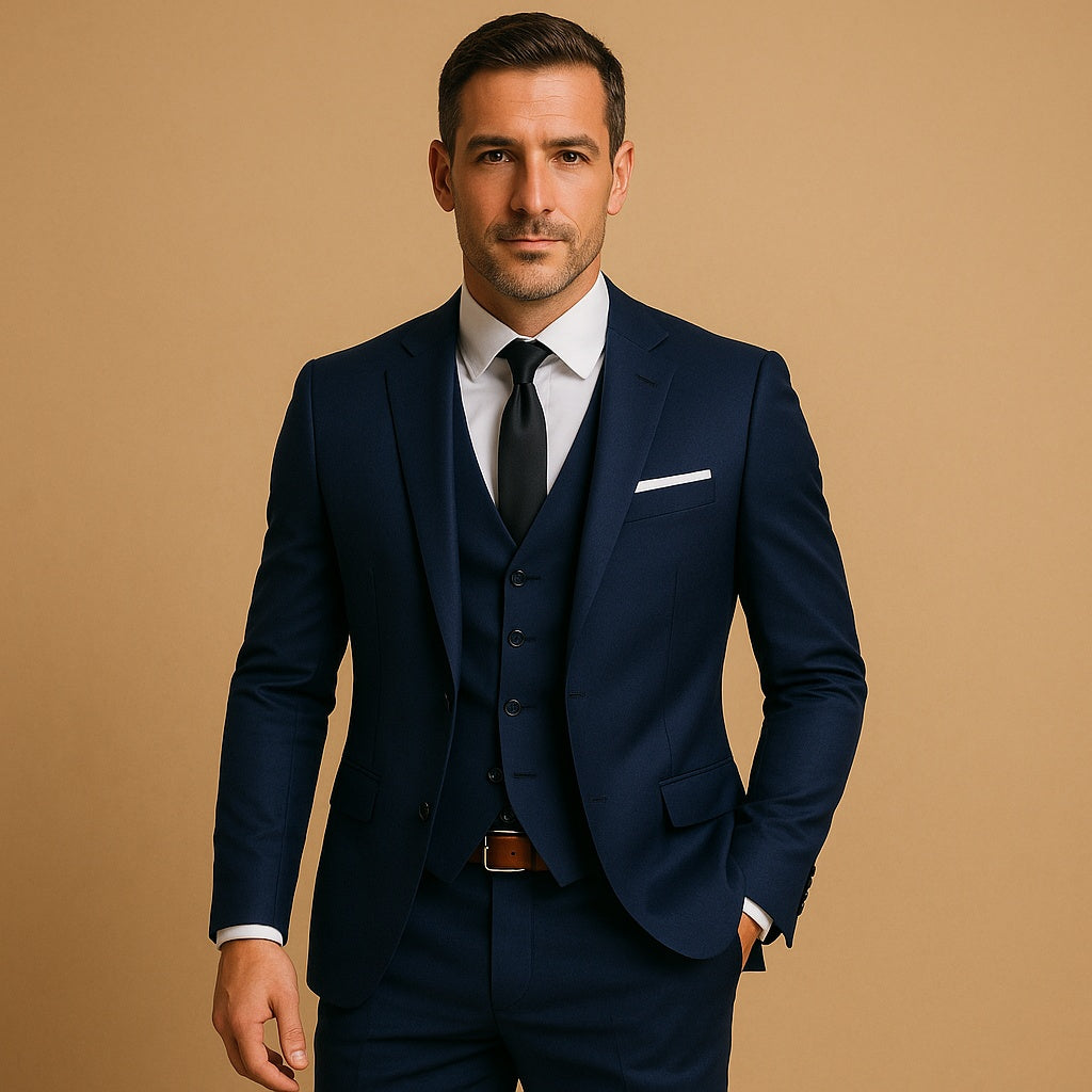 Men's Three Piece Suit | Slim Fit | 4 Colours