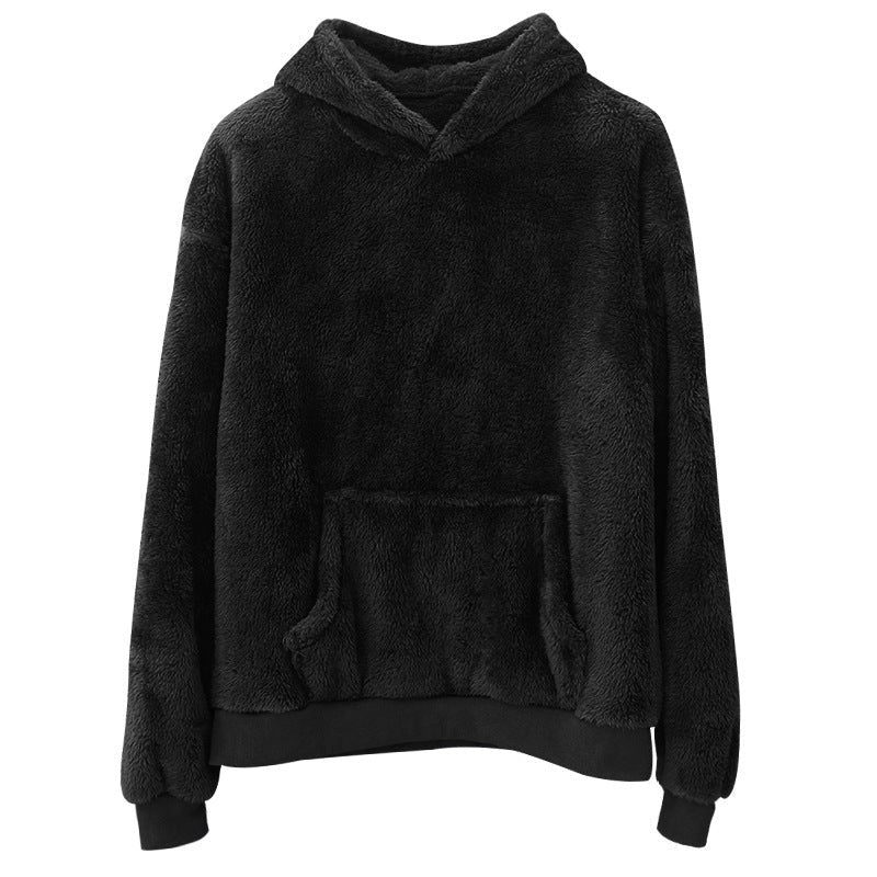 Men's Teddy Fleece Hoodie | Oversized | Kangaroo Pocket | 6 Colours