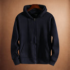 Men's Full Zip Hoodie | Drawstring Hood | 7 Colours