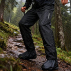 Men's Rain Over Trousers | Built-In Shoe Covers | Packable