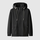 Men's Hooded Windbreaker | Water Repellent | Windproof | Storm Flap