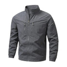 Men's Utility Field Jacket | Stand Collar | Weather Resistant | Sleeve Pocket