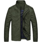 Men's Stand Collar Jacket | Lightweight | Water Repellent | Epaulettes