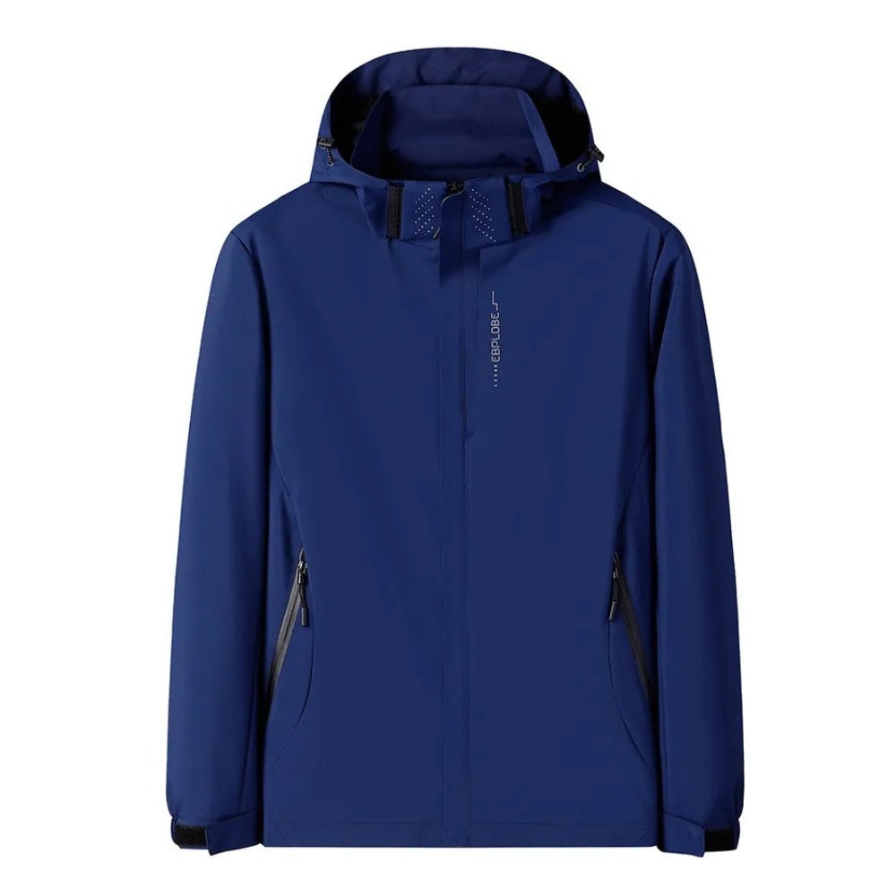 Men's Waterproof Hiking Jacket | Hooded | Windproof | Lightweight