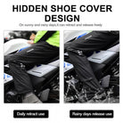 Men's Rain Over Trousers | Built-In Shoe Covers | Packable