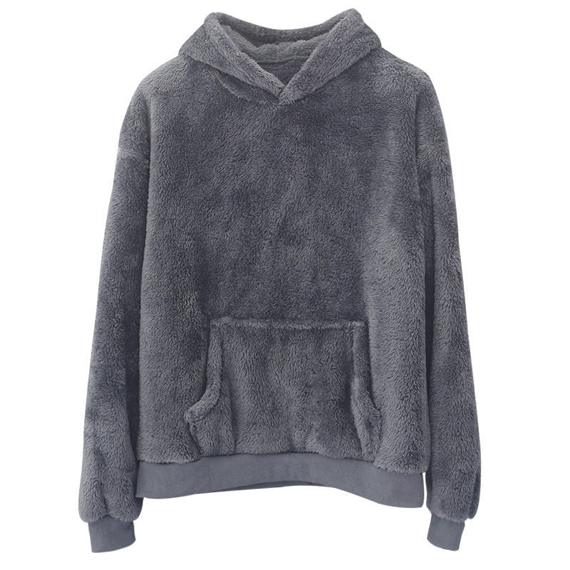 Men's Teddy Fleece Hoodie | Oversized | Kangaroo Pocket | 6 Colours