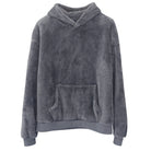 Men's Teddy Fleece Hoodie | Oversized | Kangaroo Pocket | 6 Colours