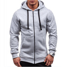 Men's Fleece Zip Hoodie | Drawstring Hood | Front Pockets | 4 Colours