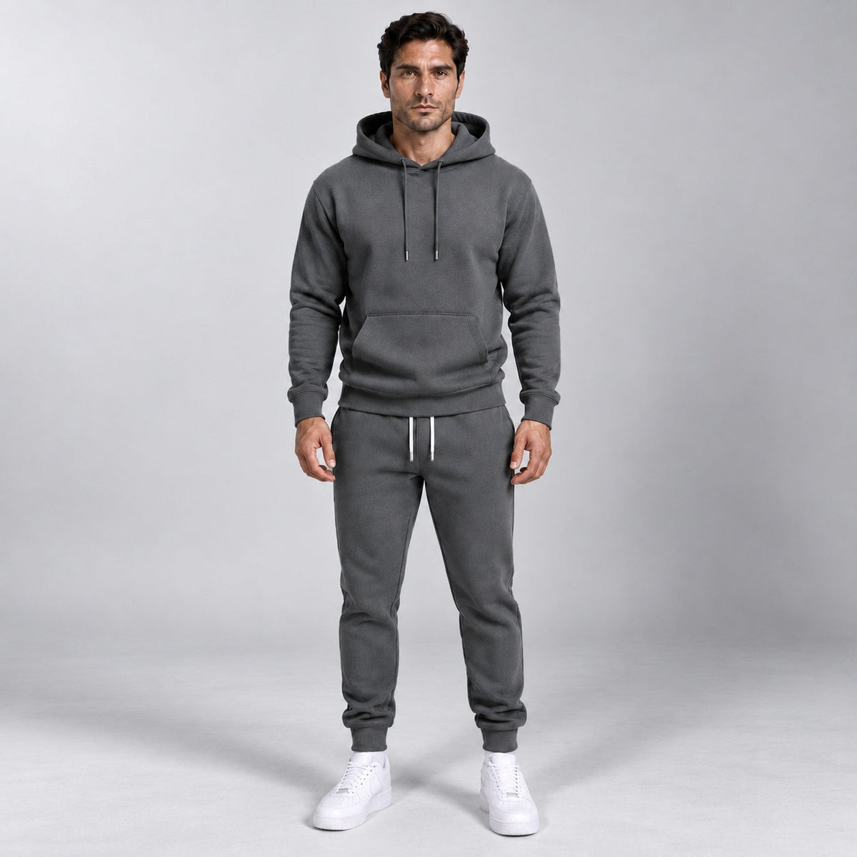 Men's Tapered Tracksuit | Pullover Hoodie and Joggers | 4 Colours