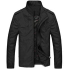 Men's Stand Collar Jacket | Lightweight | Water Repellent | Epaulettes