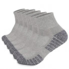 Men's Ankle Sports Socks | 6 Pairs | Cushioned Terry Sole