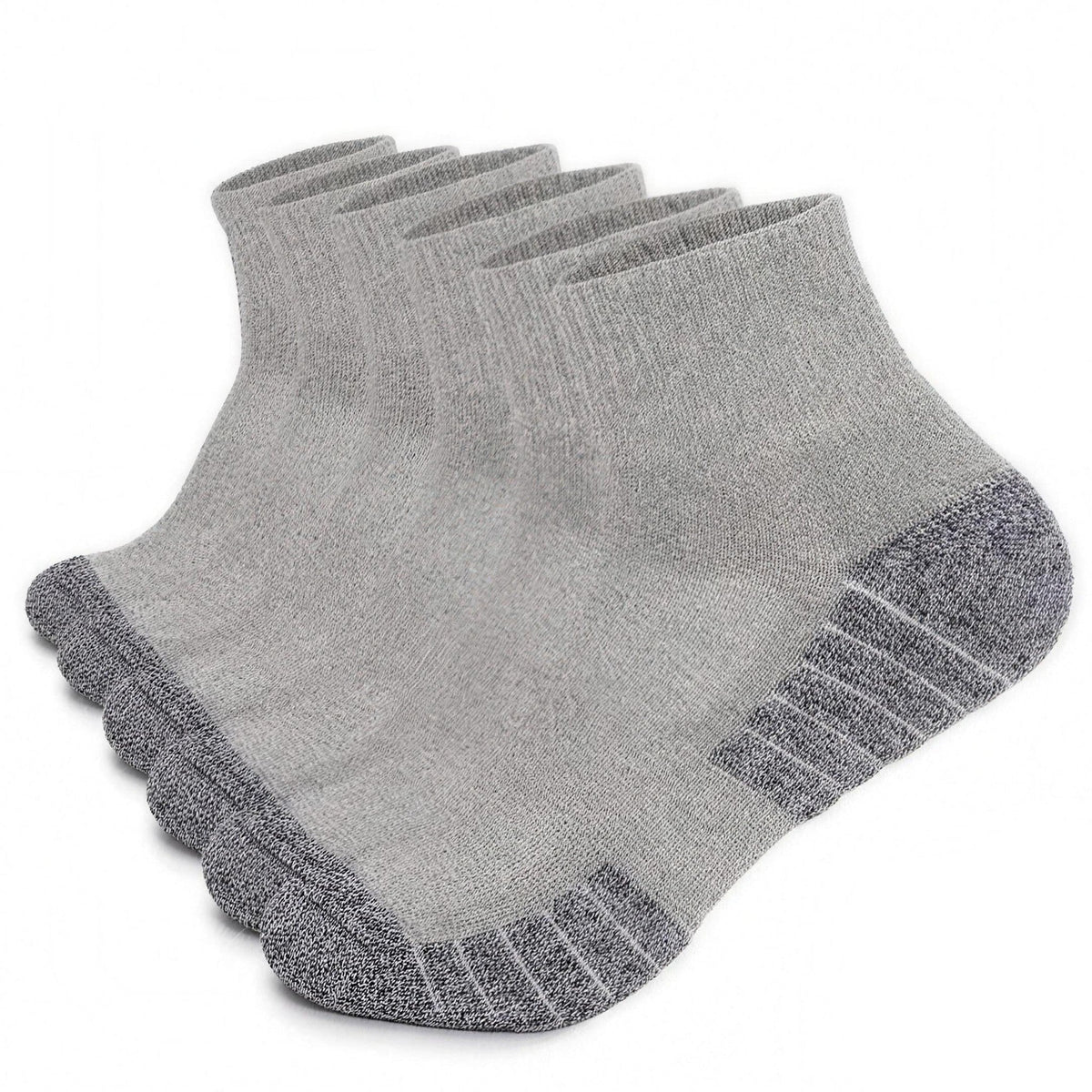 Men's Ankle Sports Socks | 6 Pairs | Cushioned Terry Sole
