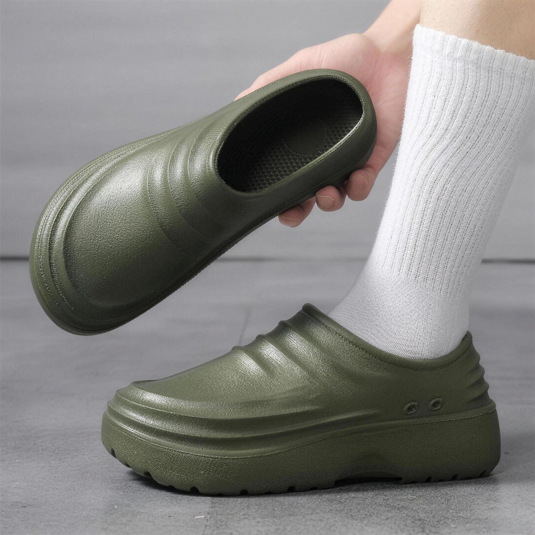 Men's Chef Shoes | Closed Clog | Non-Slip | Waterproof
